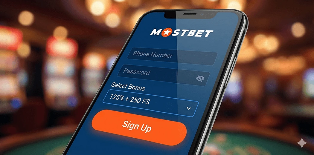 Мостбет регистрация аккаунта через телефон