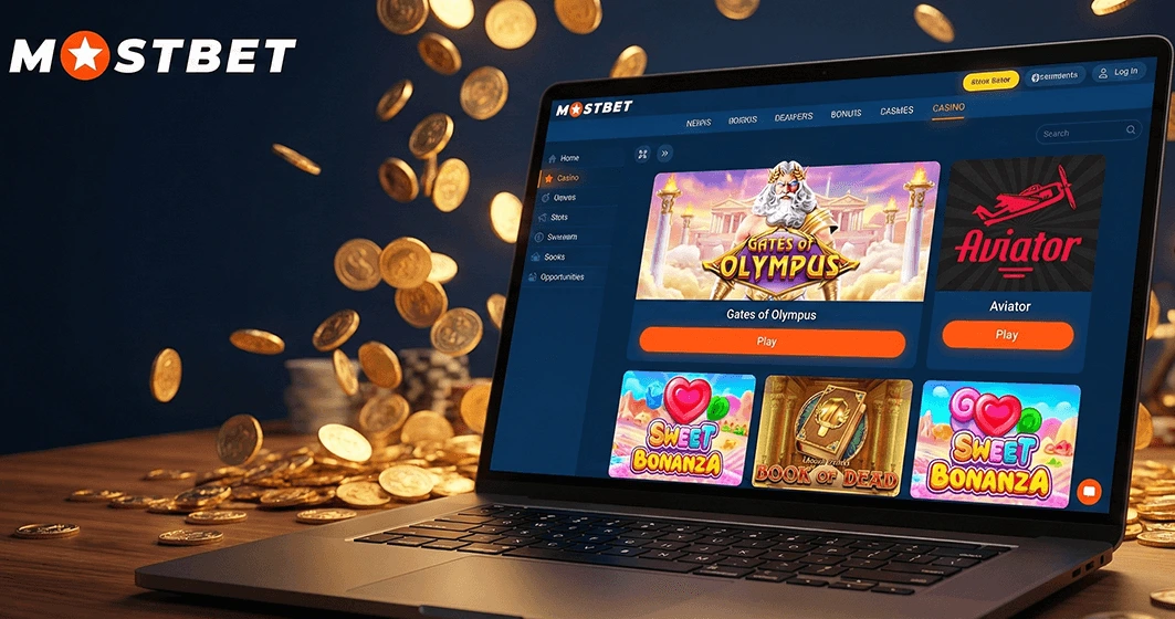 Популярные игровые автоматы в казино Мостбет